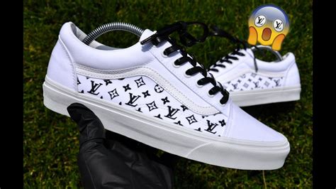 vans customs louis vuitton|How to Customise .